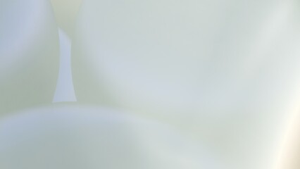 Soft Glowing Spheres Cluster with Gentle Reflections