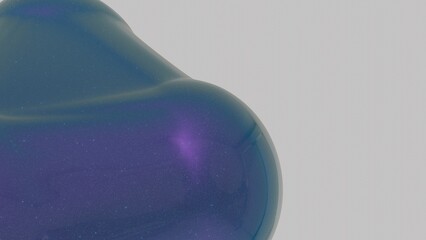 Soft Glowing Spheres Cluster with Gentle Reflections