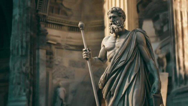 Stoic Statue in the Roman Forum
