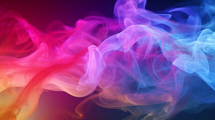 Obraz premium rainbow smoke background