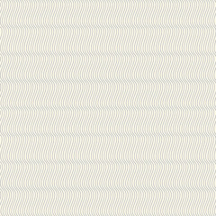 Outline wavy vertical repeated lines abstract background. Seamless pattern with thin striped geometric ornament. Can be used for digital paper, textile print, page fill. Vector illustration