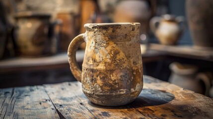 Ancient mug remains in existence