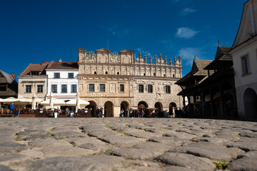 2023-05-10  Renaissance apartment buildings on the market, Kazimierz Dolny, Poland © fotomaster