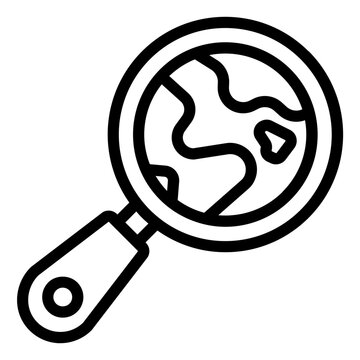recommend clip art: Search find Earth icon