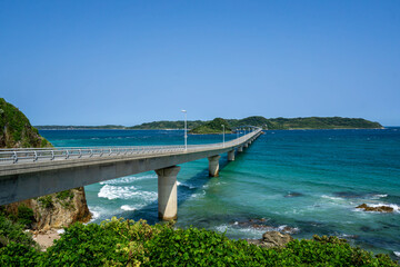 Obraz premium 角島大橋