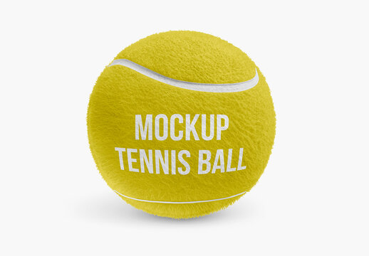 Tennis Ball Mockup