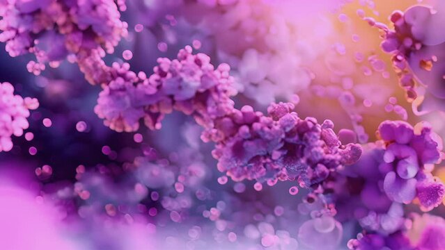 Highresolution animation of complex II also known as succinate dehydrogenase converting succinate to fumarate during the electron transport chain.