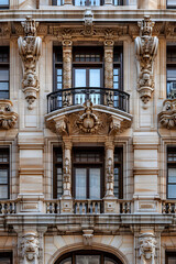 Timeless Elegance: The Intricate Details of a Historic Building's Facade