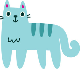 Cartoon Cat Handdrawn