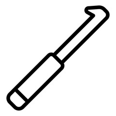 Crochet hook icon