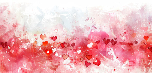 Abstract heart background with copy space,background concept