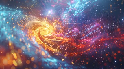 An inspiring bedtime tale of a brave young particle exploring the vast universe and discovering the secrets of the Big Bang.