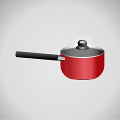 Obraz premium Vector of frying pan isolated