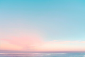 Serene Gradient: A Calming Transition from Deep Blue to Soft Pink, Evoking Twilight Tranquility and Elegance