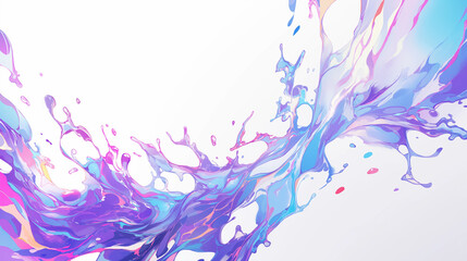 Fototapeta premium カラフルなインク