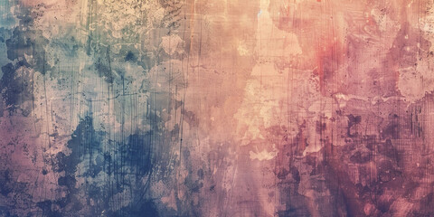 Grunge abstract vintage vignette texture background wallpaper. Grainy, brown, blue, orange sepia backdrop, tattered, artistic pattern, distressed, detailed composition