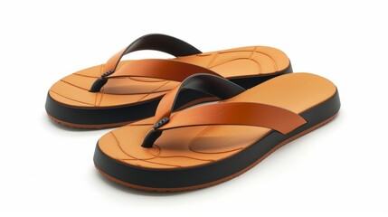 A pair of flipflops perfect for kicking off and feeling the soft sand beneath your feet.