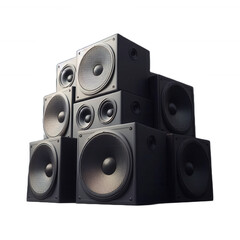 Fototapeta premium HIGH QUALITY SOUNDBOX ELEMENT FOR COMPOSITION