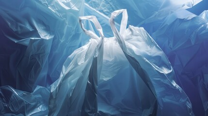 Obraz premium disposable plastic bag, waste, recycling, environmental issues