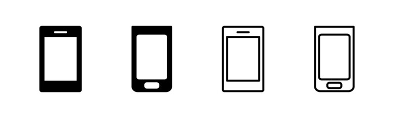 Phone icon set. Call icon vector. telephone symbol