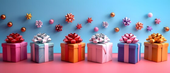 Wallpaper Background, Bonding Through Gifts, Discuss how gift-giving strengthens familial bonds., Isomatric View