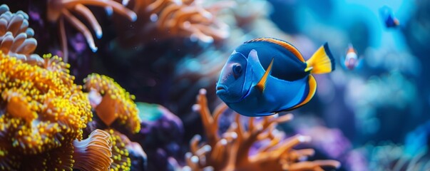 Obraz premium Vibrant Coral Reef Fish