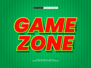 game zone editable text effect in game and toys text effect