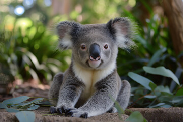 koala marsupial eucalyptus australia wildlife animal