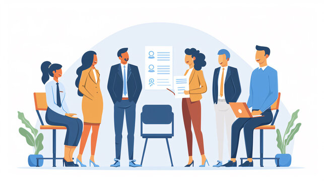 HR recruitment process for hiring new employee