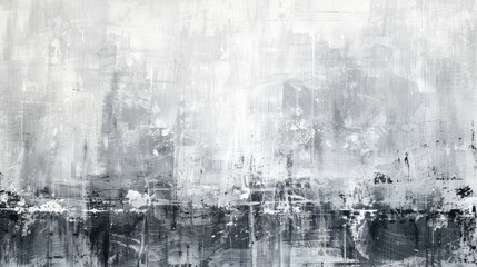 Fototapeta premium Texture of grey grungy background on canvas Sophisticated wallpaper with abstract elements