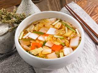 Kimchi, Korean Traditional Healthy Food. 