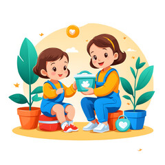 Healthcare Workers Collaborating On Support Activities Together