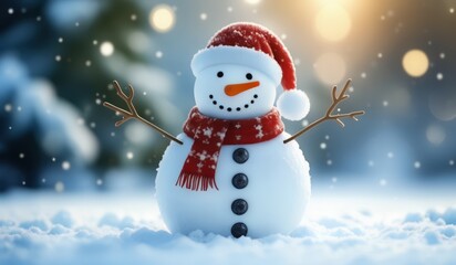 the best a snowman merry christmas