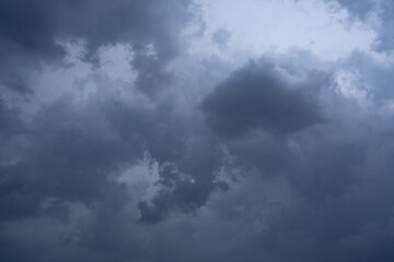 Dark and Dramatic Storm Clouds Area Background
