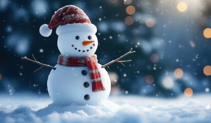 the best a snowman merry christmas