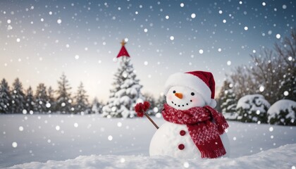 the best a snowman merry christmas