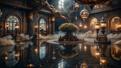 Obraz premium interior of a modern building