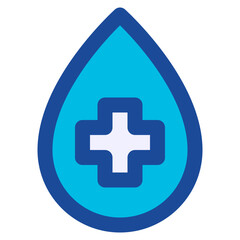 Obraz premium medicine drop icon