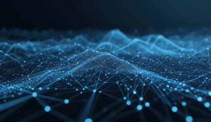Fototapeta premium cyber networks digital tech, visualization power AI, holograms cyber save your data, 