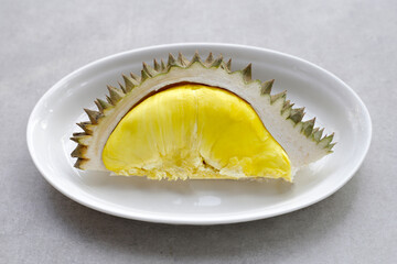 Ripe durian fruit, Thai tropical fruit