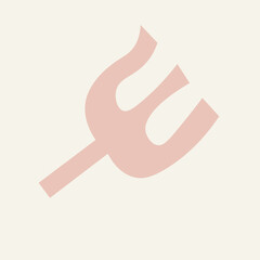 Minimal doodle frame vector element
