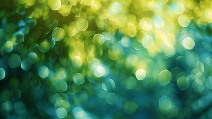 Obraz premium Beautiful Abstract Bokeh Background with Colorful Light Spots
