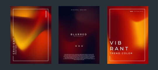 Abstract blur modern background with Light Effect Depth of field, Colorful gradient blur background