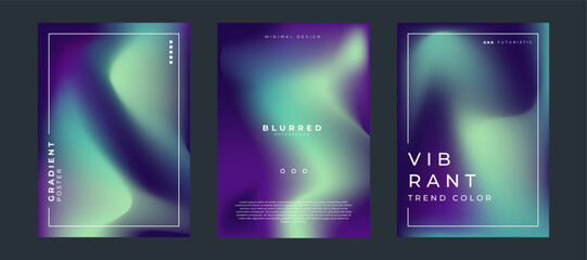 Gradient color abstract line pattern background design. Blurred mesh covers collection