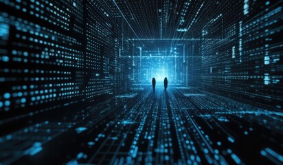 technology digital data flow