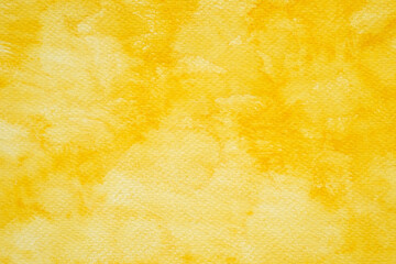 Watercolor background, art abstract surface yellow watercolor painting textured design on white paper background, banner, backdrop, template, poster, wallpaper