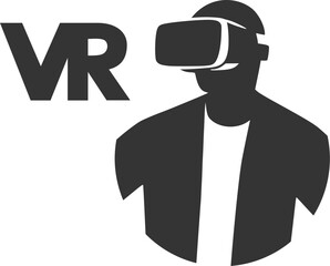 VR tech symbol