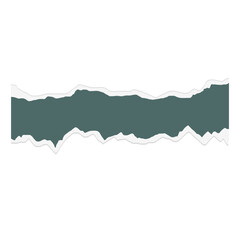 Obraz premium Paper Torn Corner Element