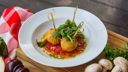 Arrancini di Riso italian food