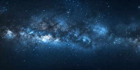 Dark cosmic starry sky background